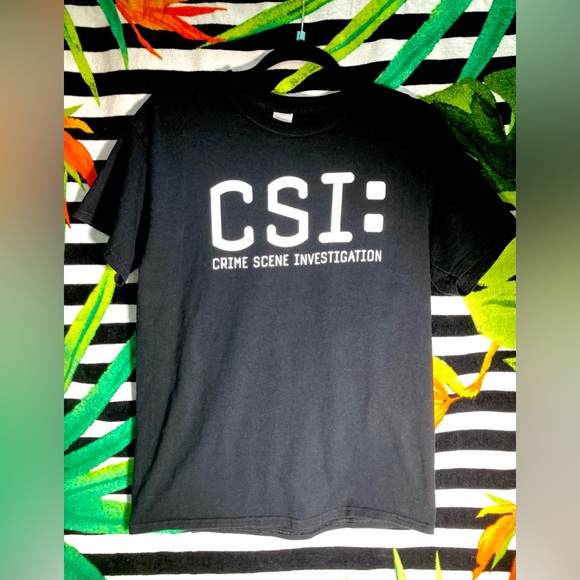 CSI Crime Scene Investigation Graphic T-shirt Size M - Picture 2 of 4